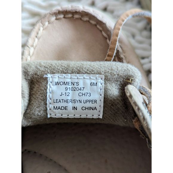 Sperry Top Sider womens leather/syn upper boat shoes  SZ 6 - Picture 10 of 13